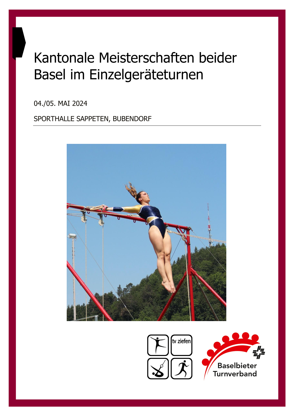 Festführer Kantonale Meisterschaften Ziefen